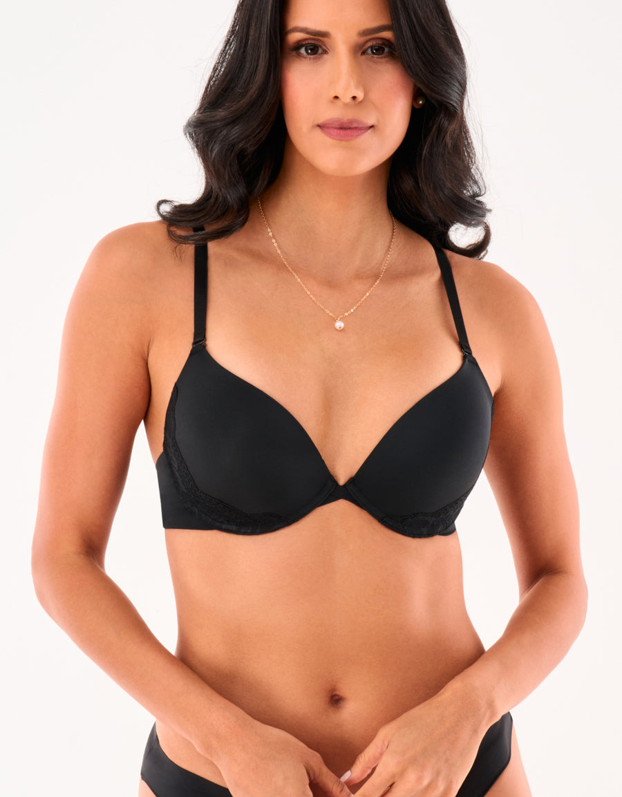 Plunge Push Up Bra