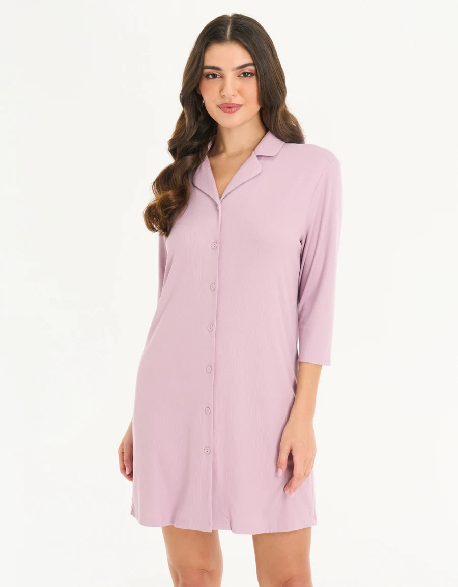 Ribbed Nightshirt