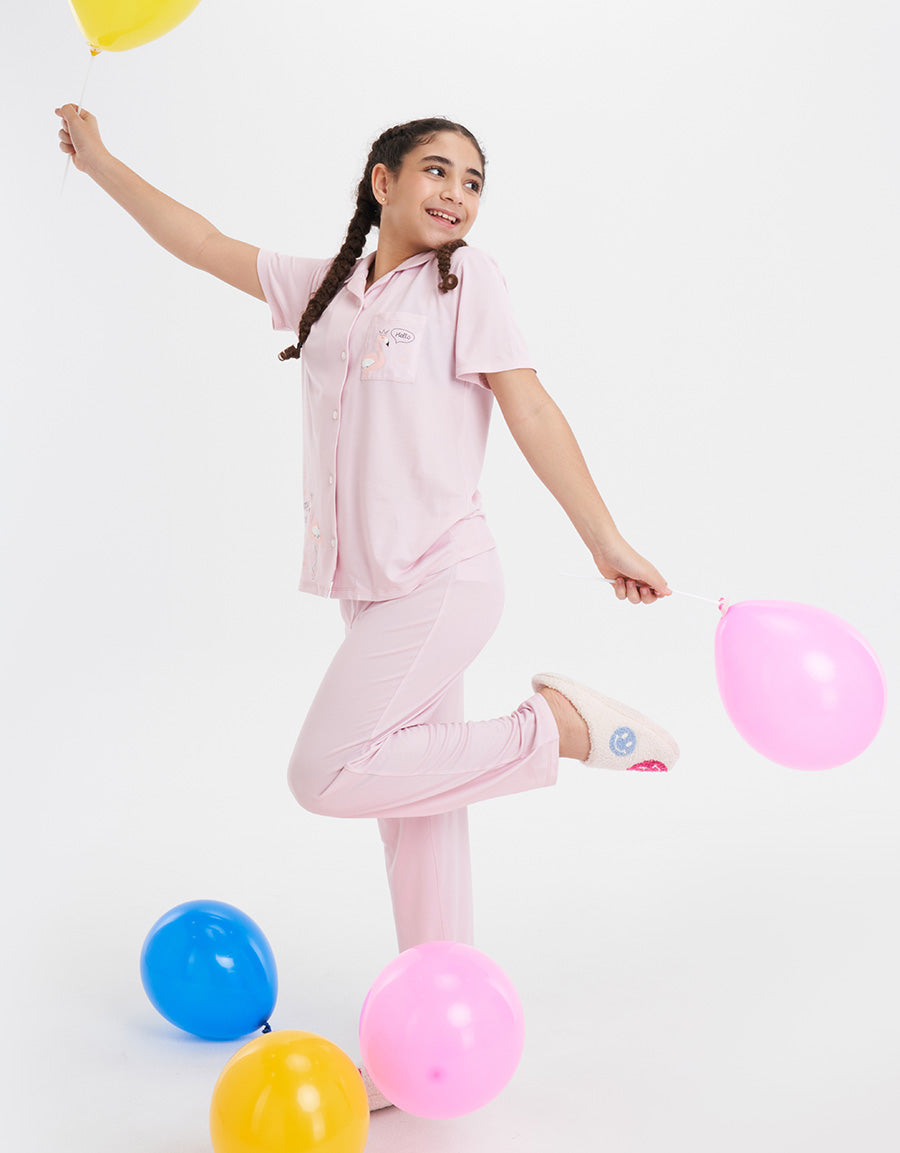 Pink Pajama Set