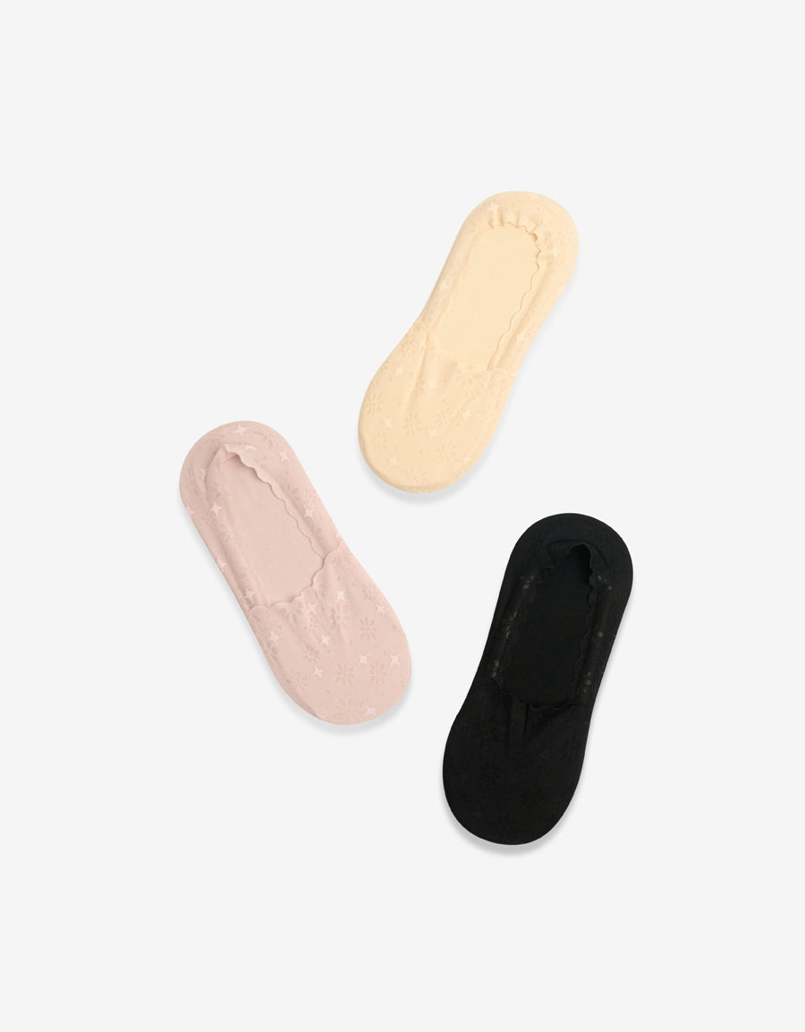 2-Pack Liner Socks in Nude