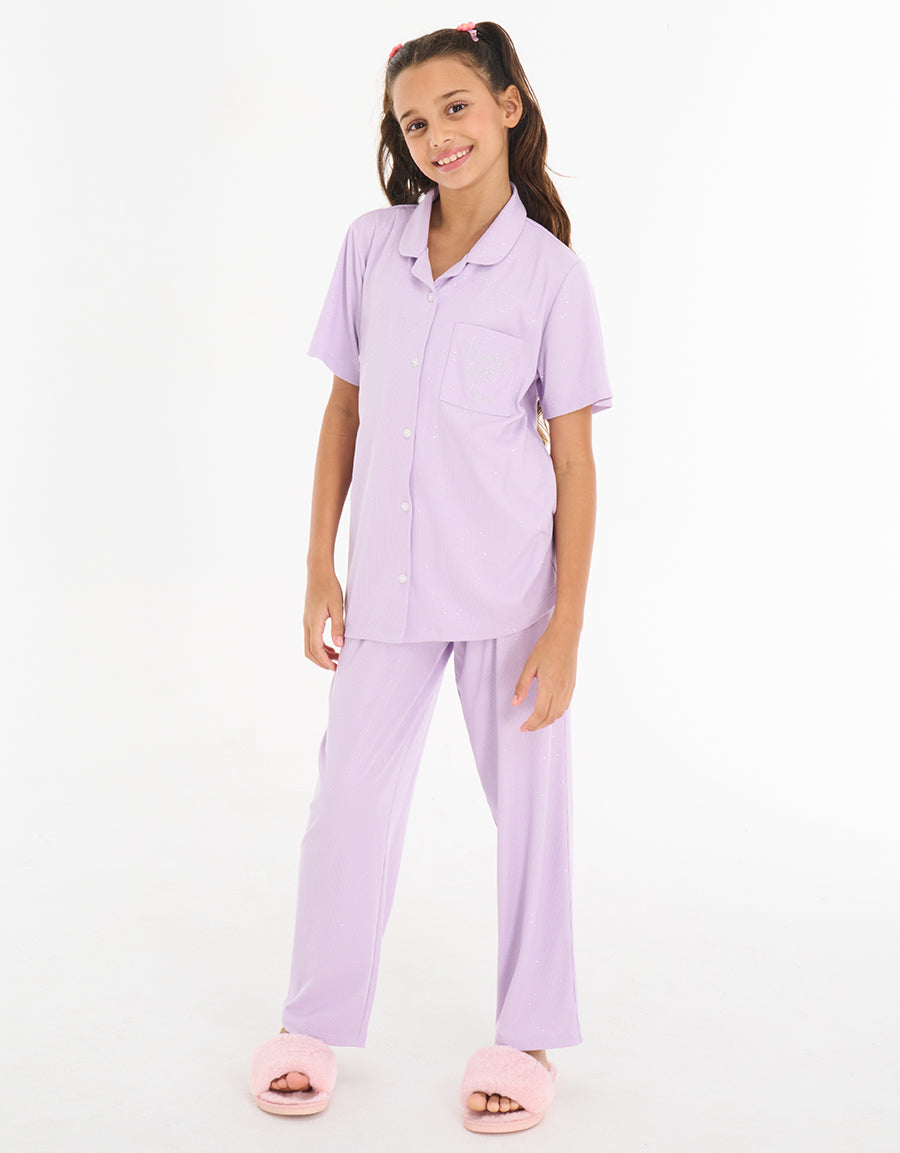 Short Sleeve Pajama Set