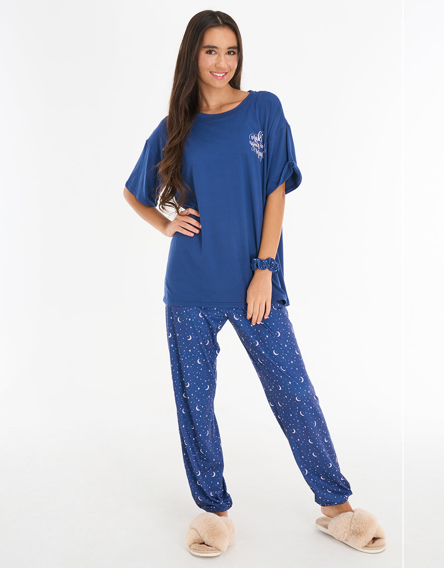 Short Sleeve Pajama Set