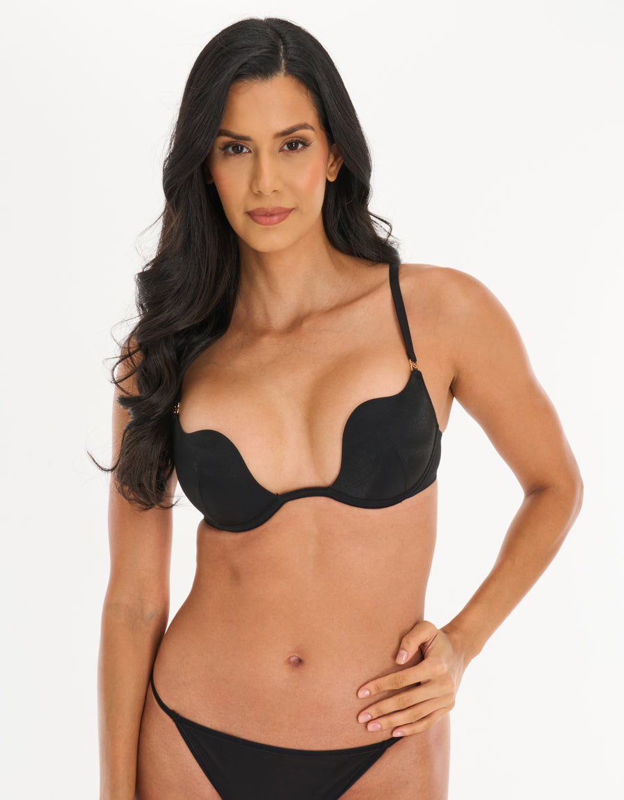 Push Up Bra in Black