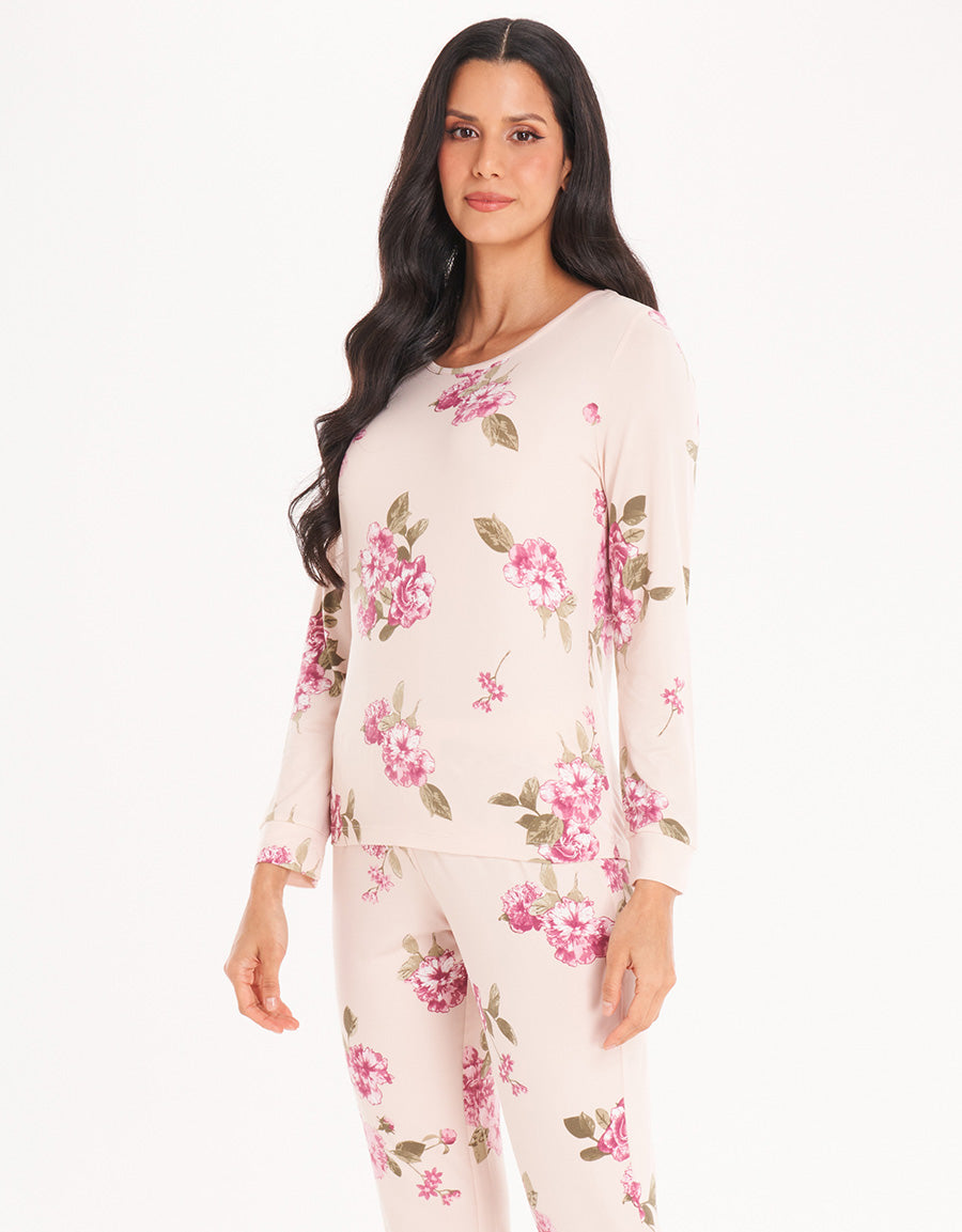 Long Floral Jogger Set