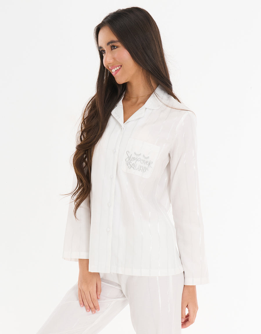 Long Sleeve Pajama Set