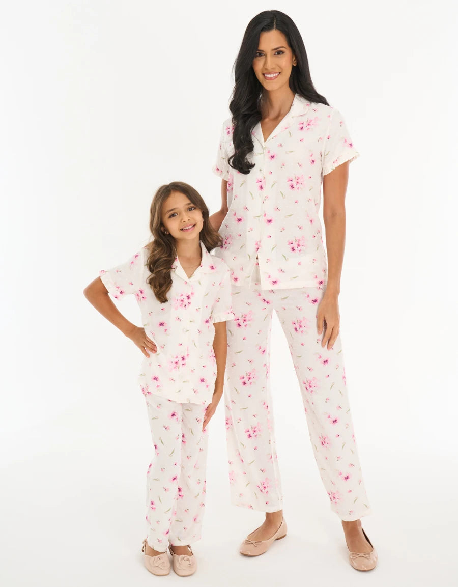Floral Print Pajama Set