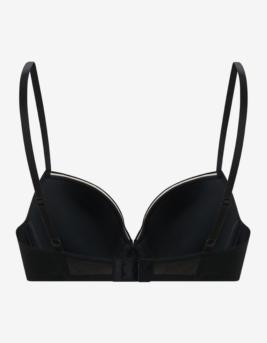 Cotton Plunge Bra
