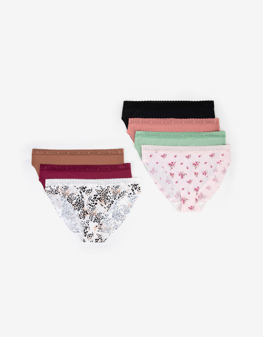 7-Pack Seamless Bikini Panties