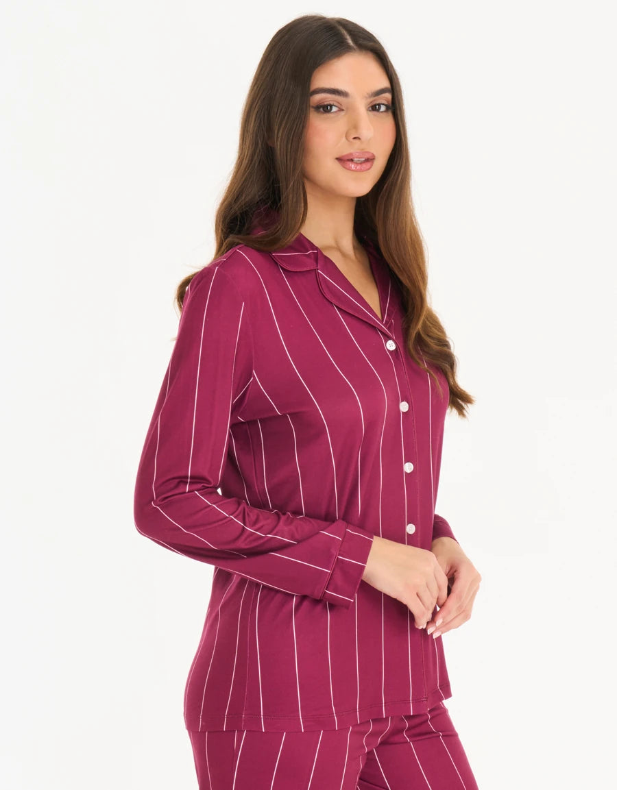Striped Pajama Set