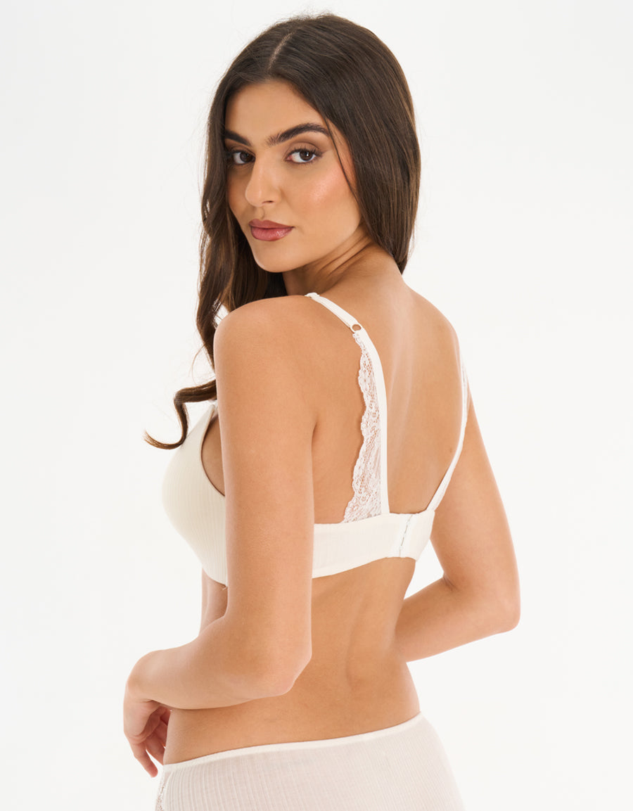 Push Up Bra in White