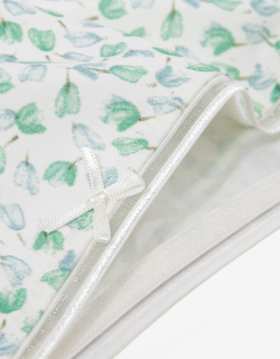 Floral Print Cotton Brazilian Panty