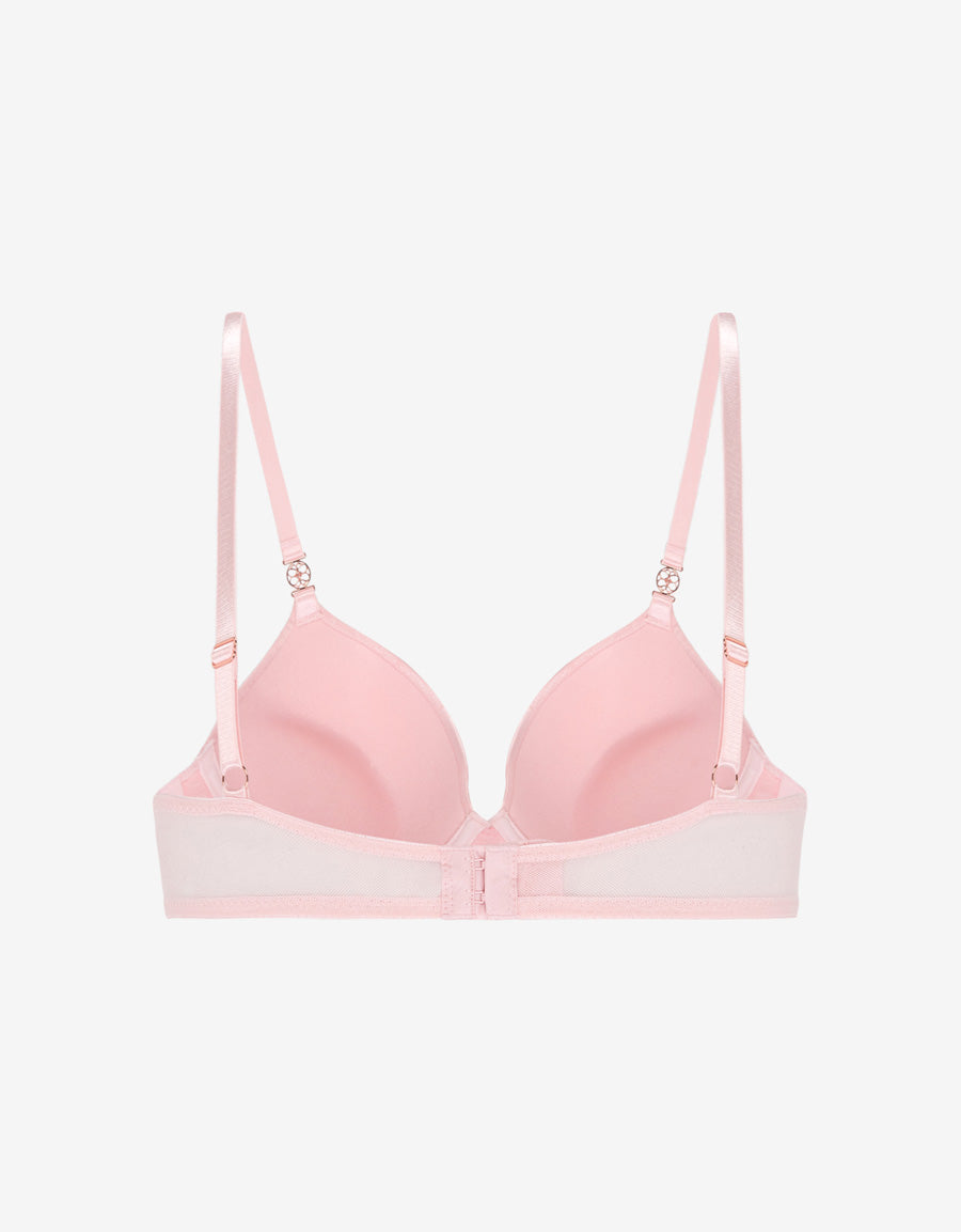 Satin Balconette Bra