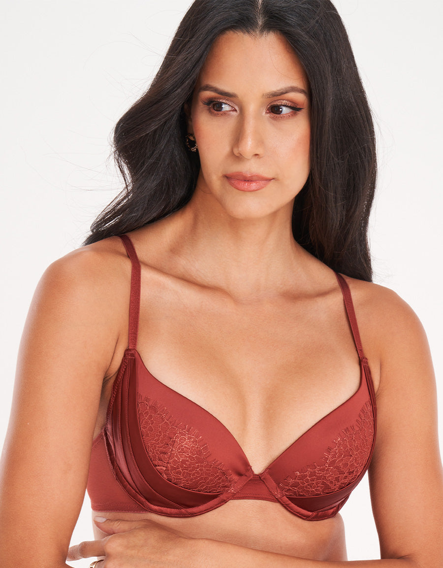 OPULENT MIRAGE PLUNGE BRA