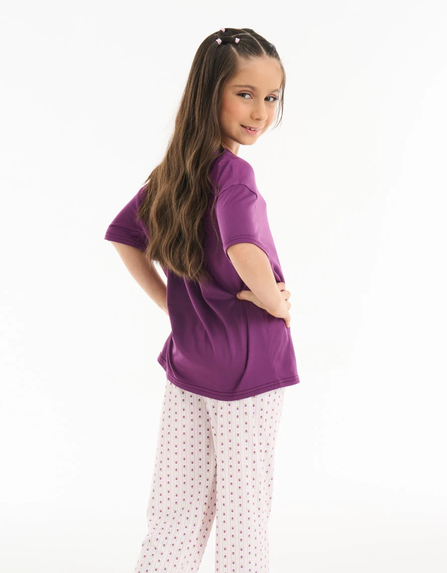 Floral Print Pajama Set