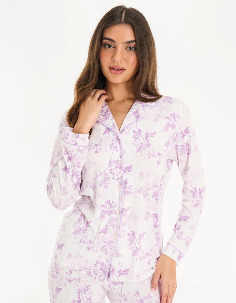 Floral Print Pajama Set