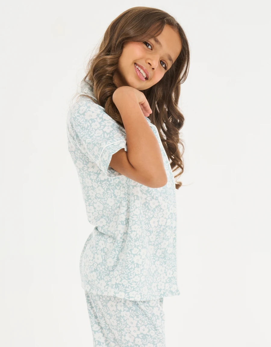 Floral Print Pajama Set