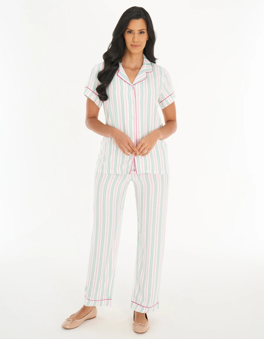 Striped Pajama Set