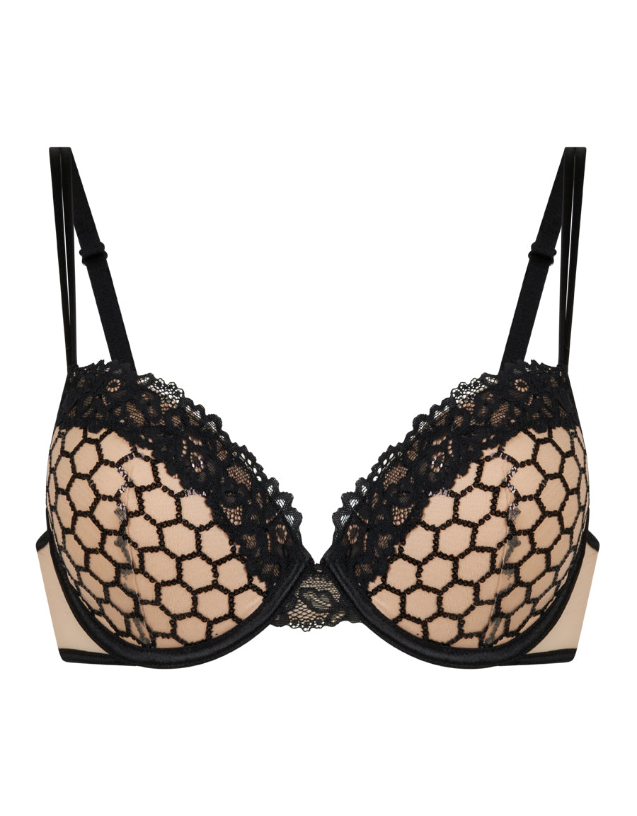 OPULENT MIRAGE PLUNGE BRA