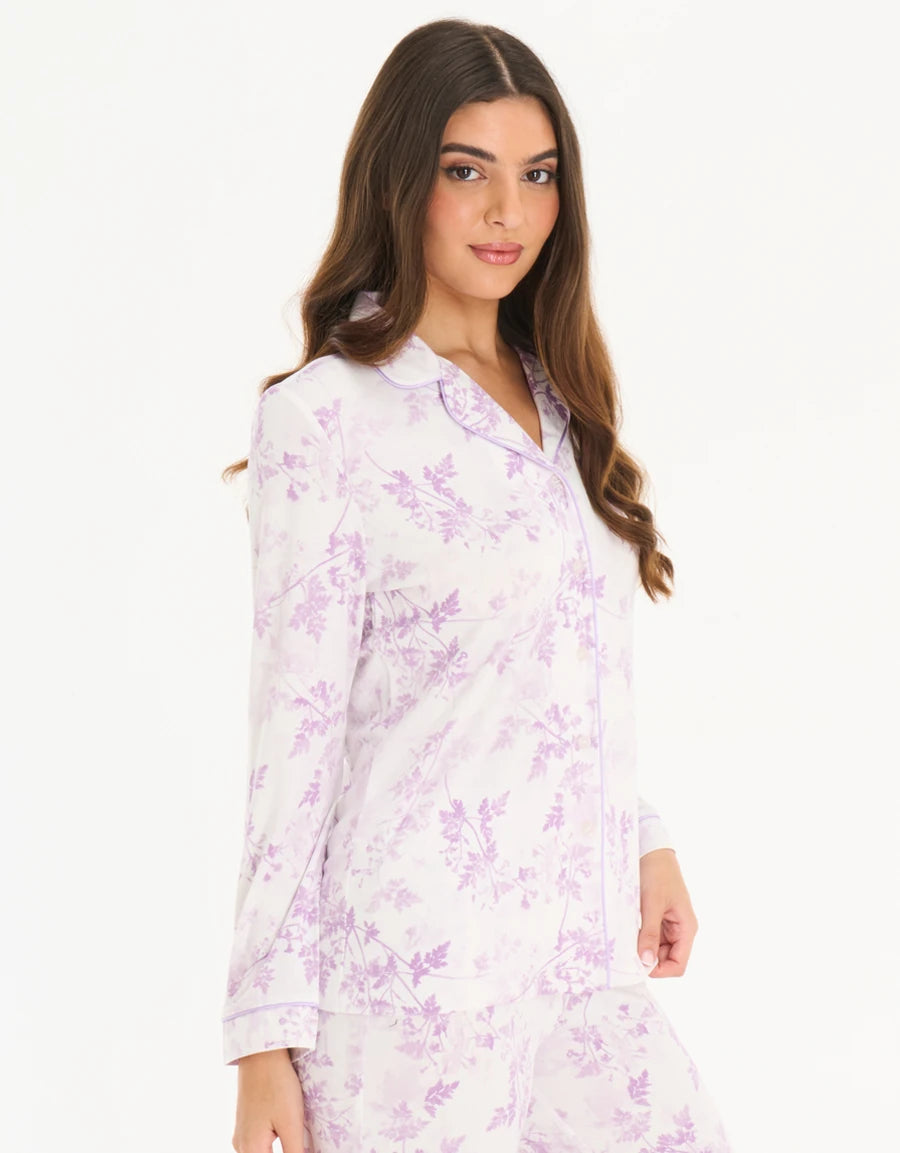 Floral Print Pajama Set