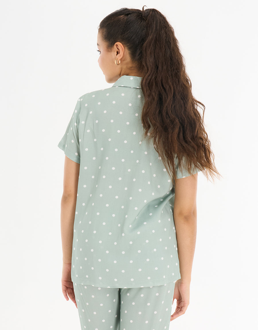 Short Sleeve Pajama Set