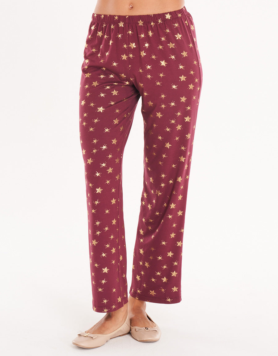 Burgundy Jogger Set
