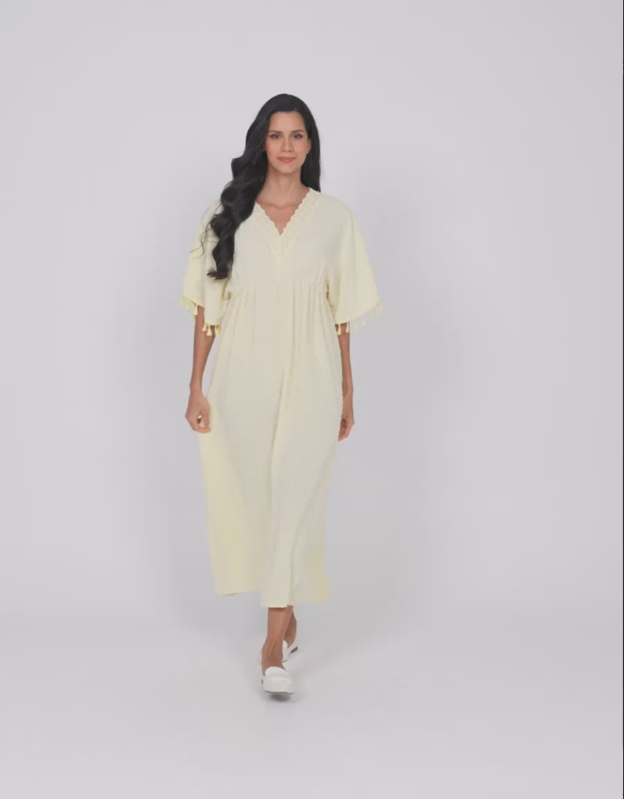 Yellow Cotton Daydress