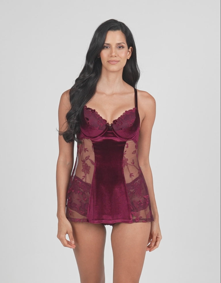 Velvet Babydoll