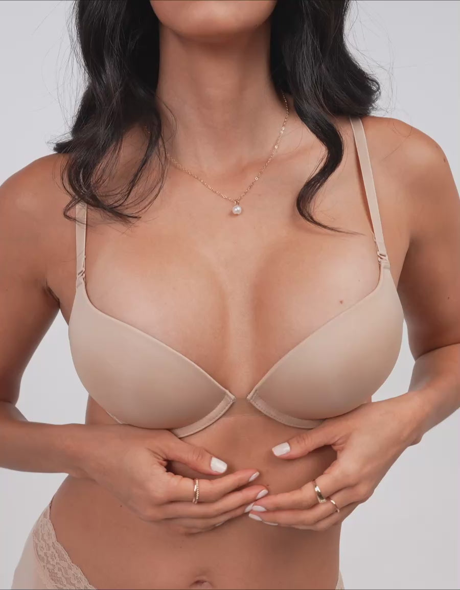 Double Push-Up Plunge Bra