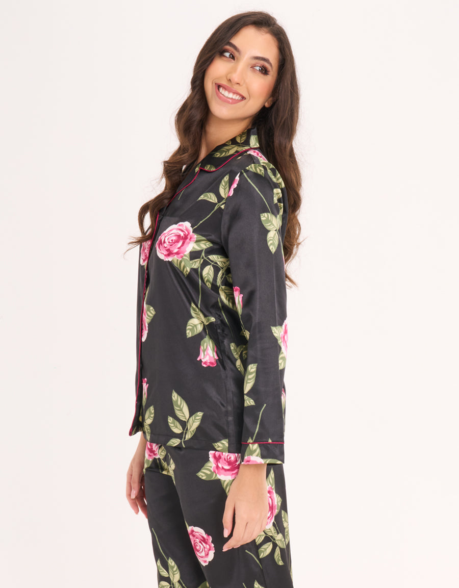 Satin Pajama Set