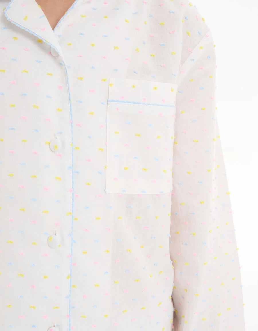 Floral Print Pajama Set