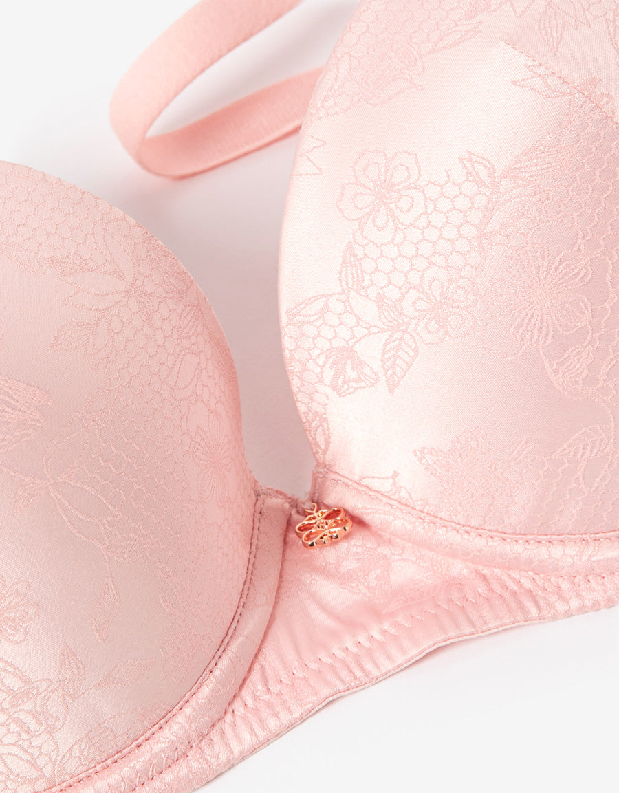 Satin Balconette Bra