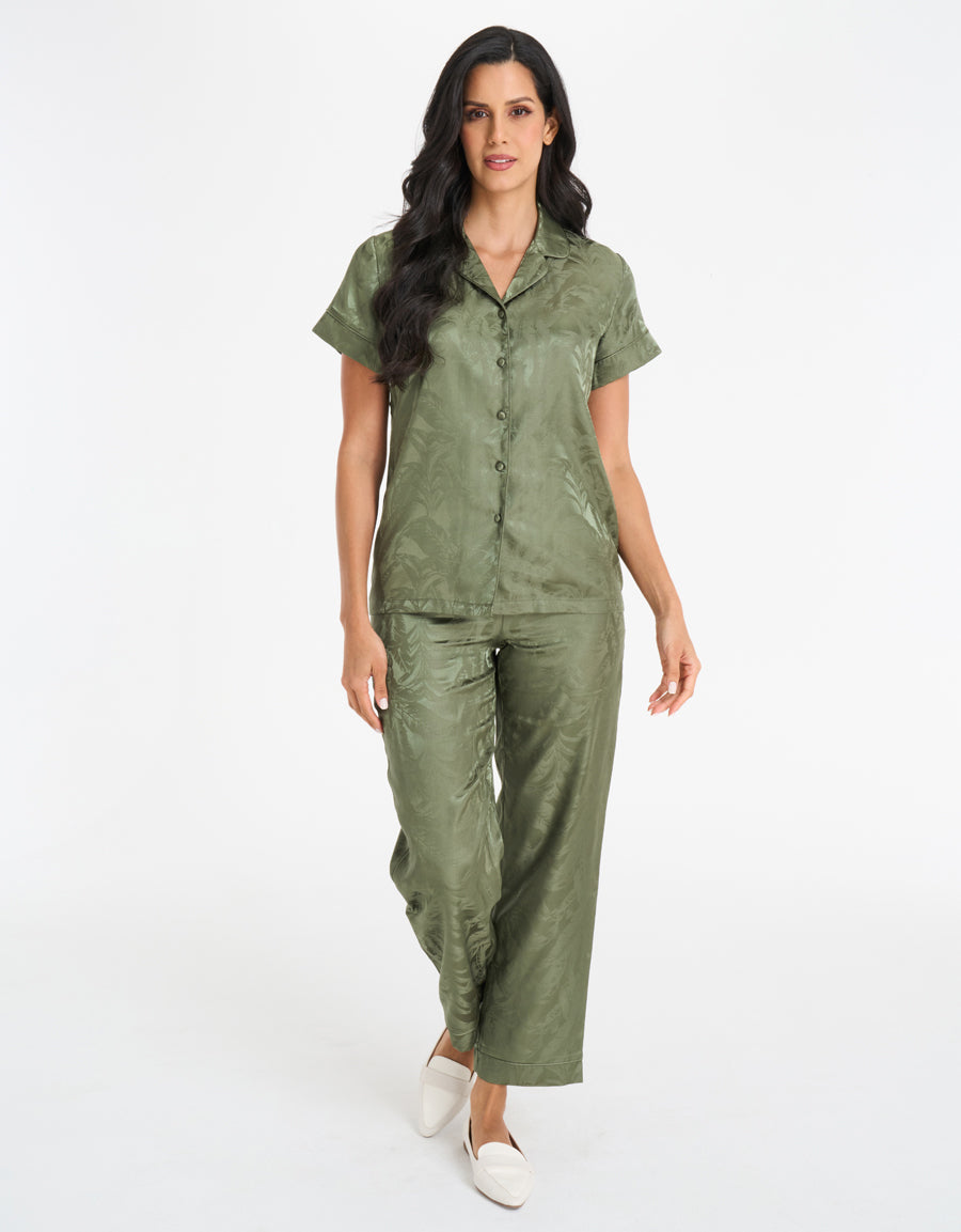 Satin Pajama Set
