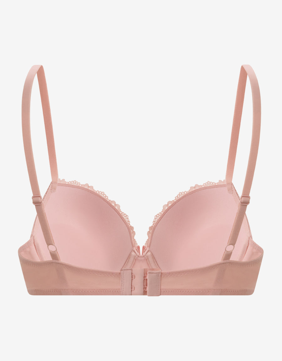 Cotton Plunge Bra