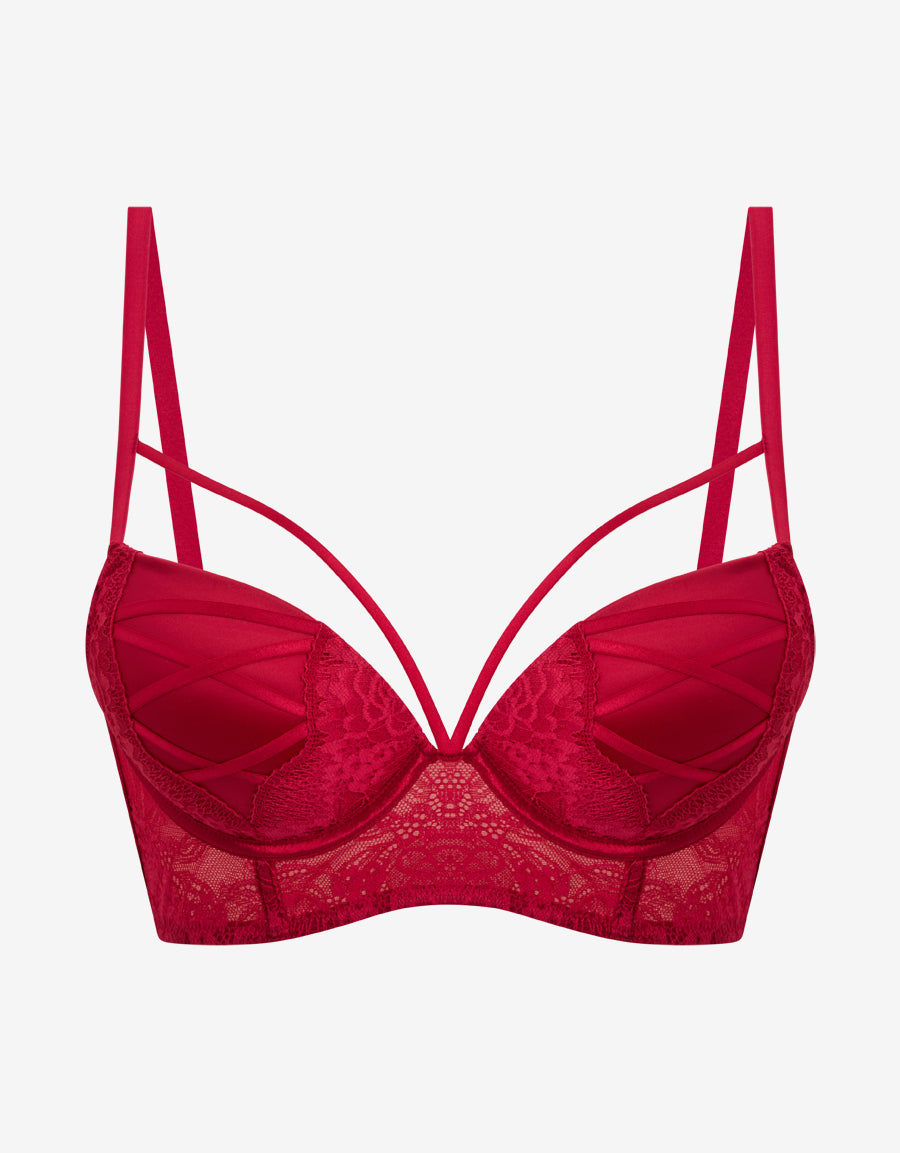 Lace Plunge Bra