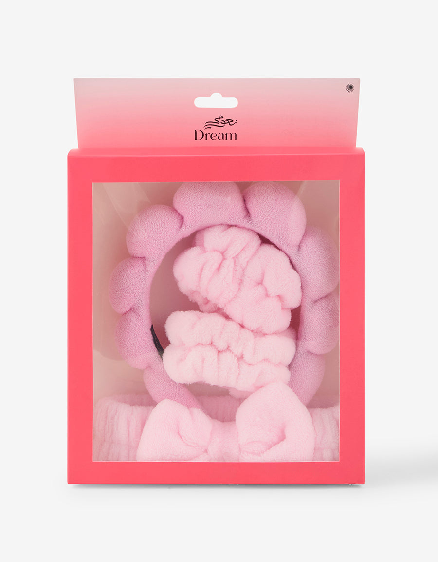 Fluffy Spa Headband Set