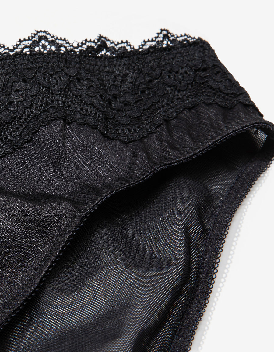 Bikini Panty in Black