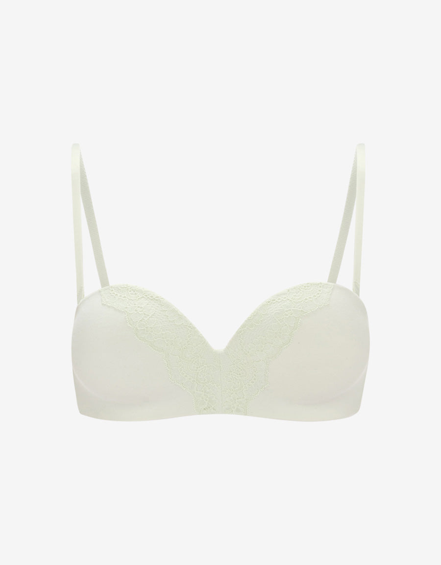Lace-Trim Multiway Bra