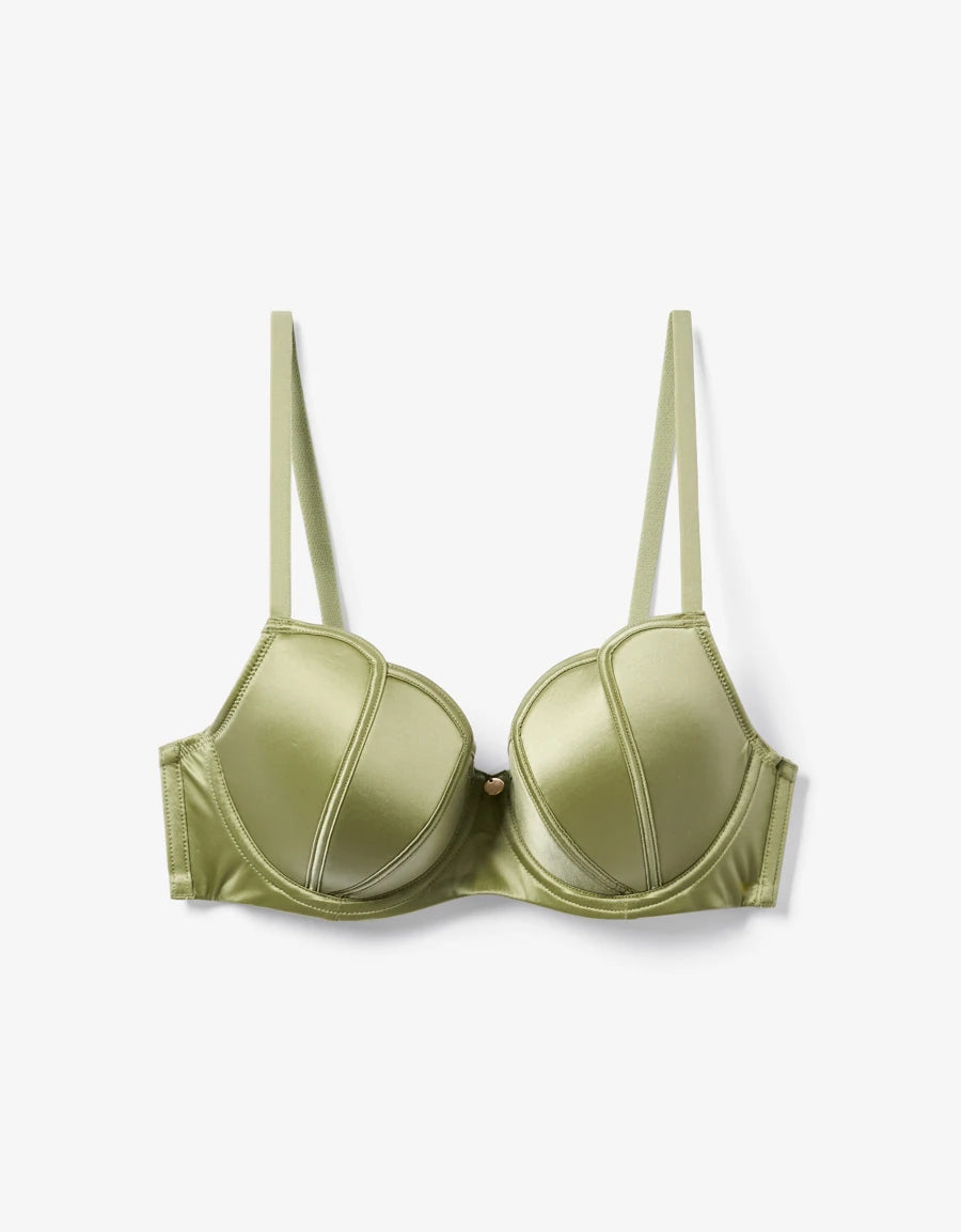 Smooth Microfiber Balconette Bra