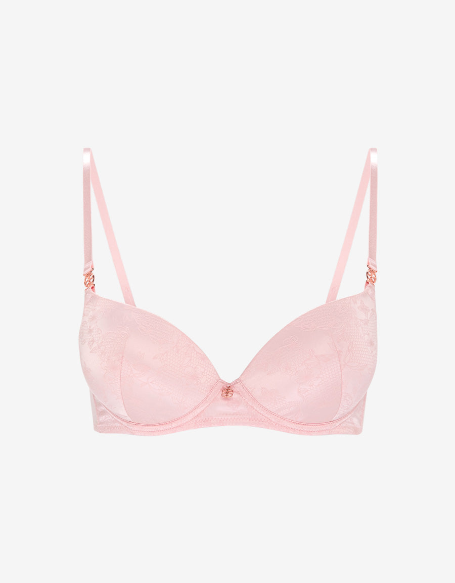 Satin Balconette Bra