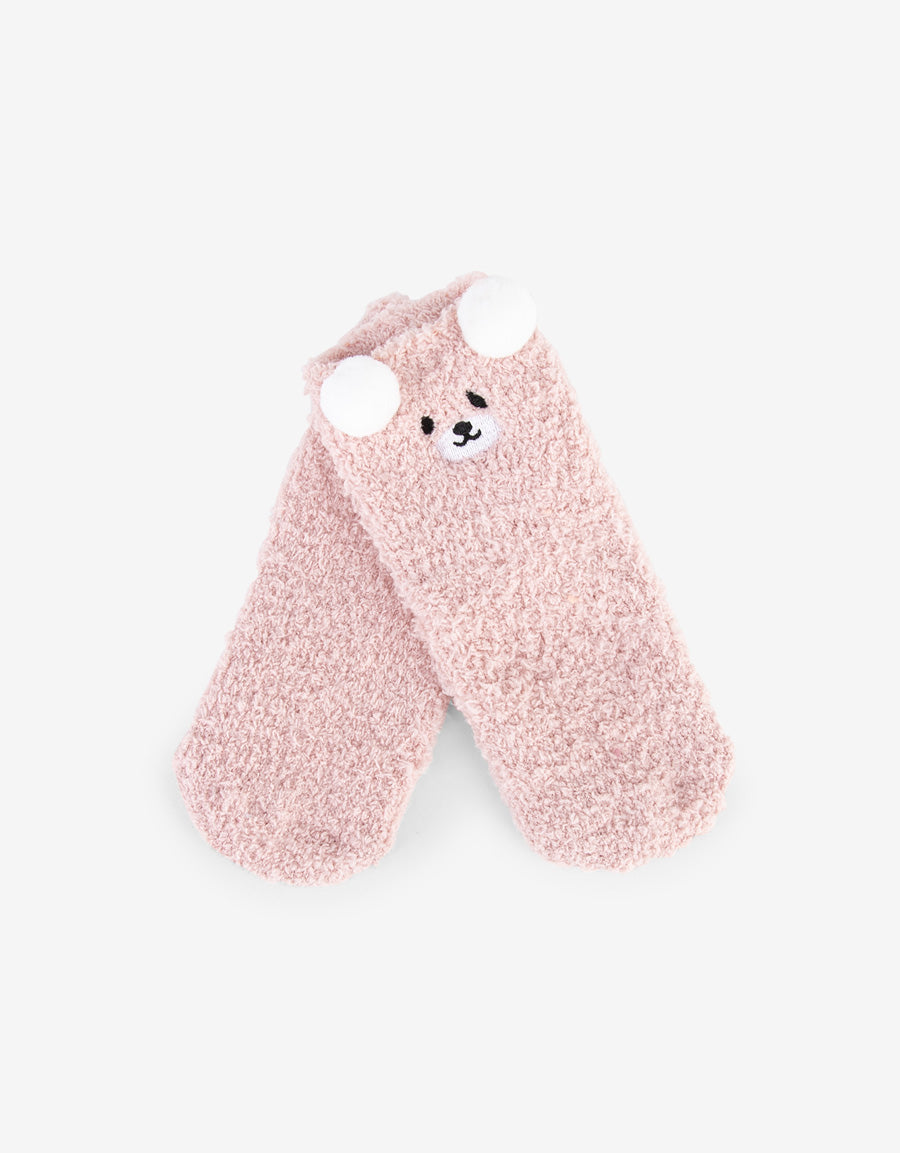 2-Pack Soft Fleece Liner Socks