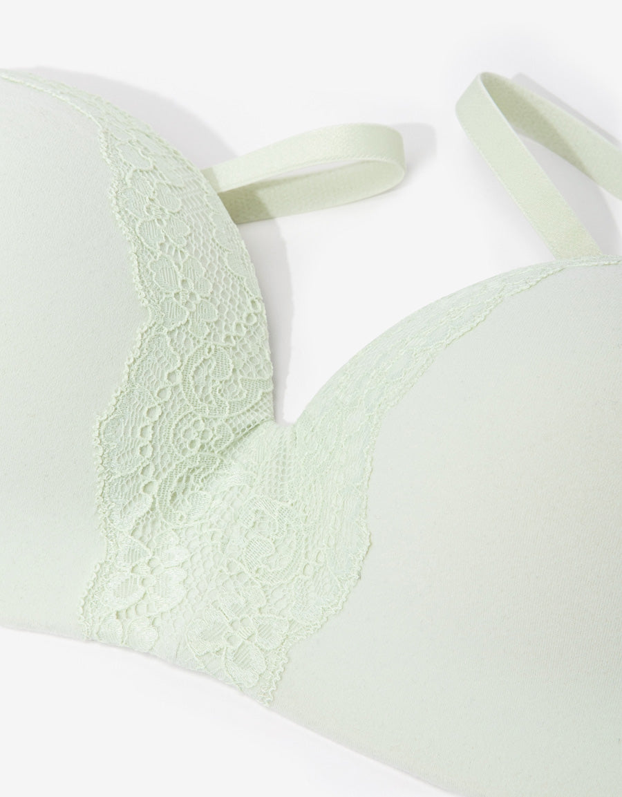 Lace-Trim Multiway Bra
