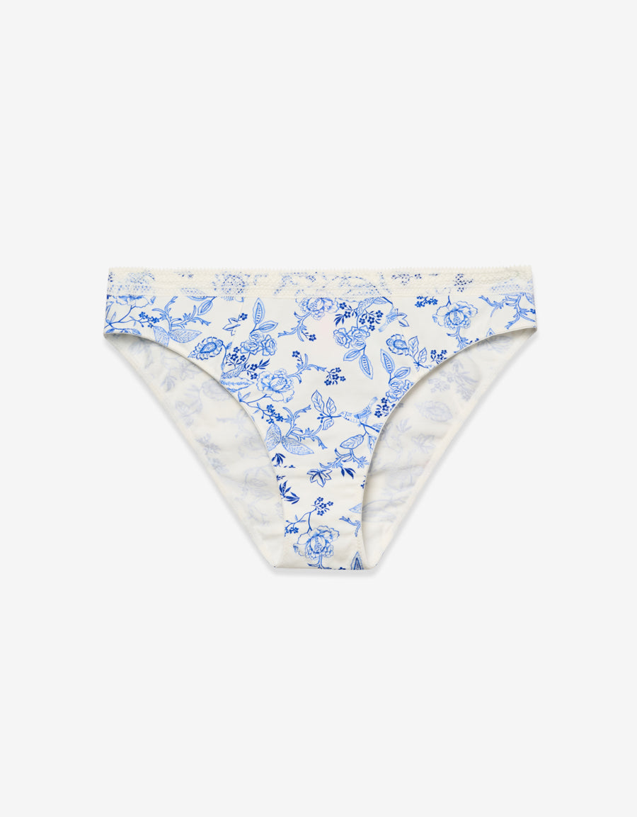 Cotton Bikini Panty in White