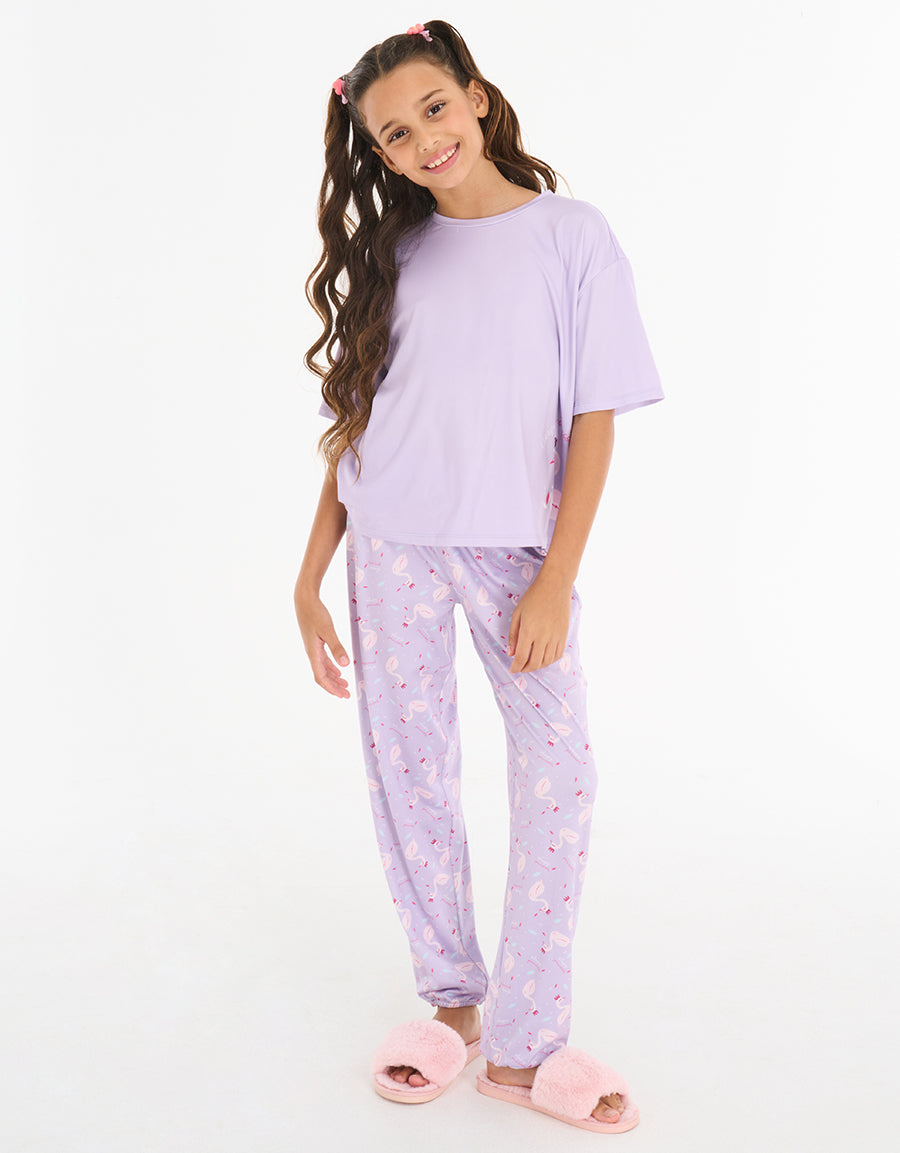 Short Sleeve Pajama Set