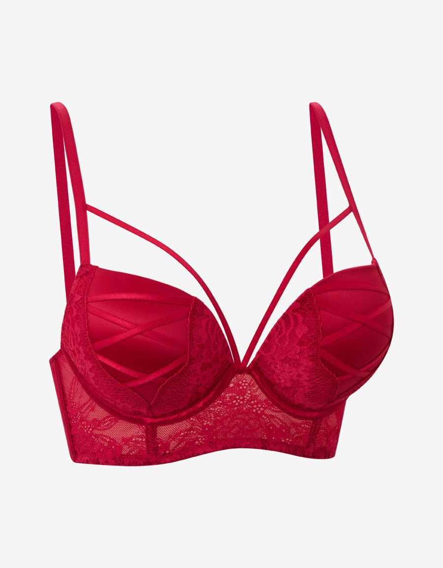 Lace Plunge Bra