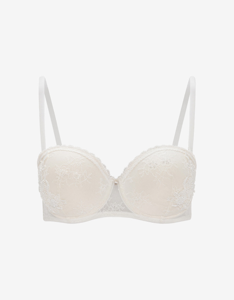 Embroidered Lace Bridal Multiway Bra